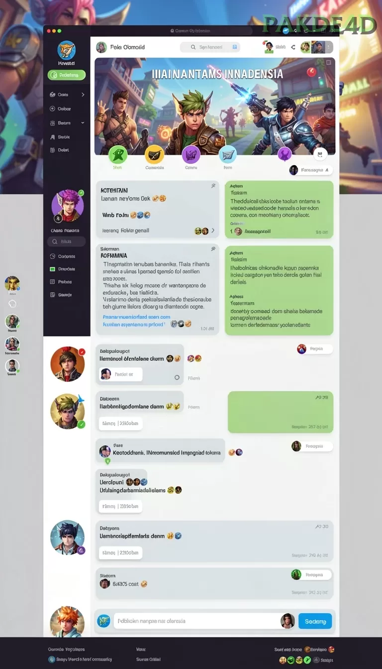 Cuplikan layar PANEN138 — menu navigasi