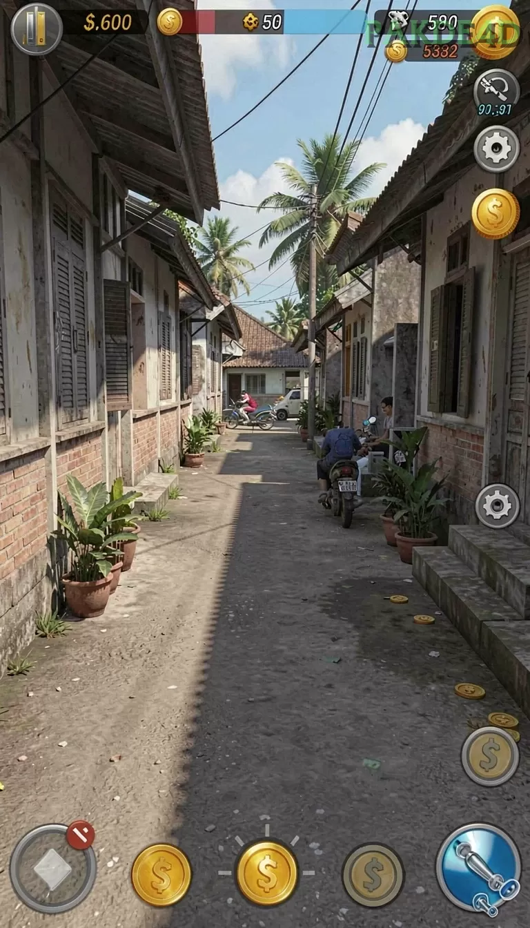 Cuplikan layar DORA77 — pengaturan akun