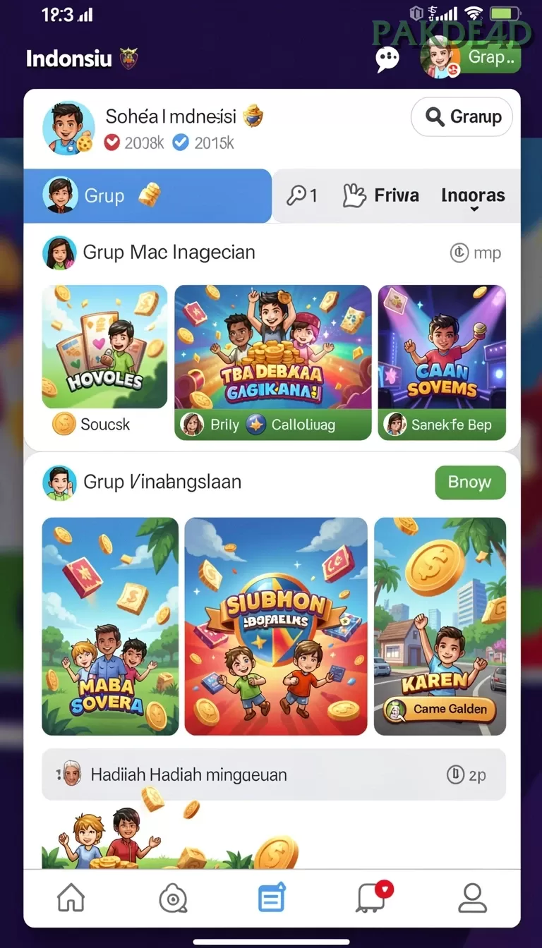 Cuplikan layar LUSA777 — halaman utama